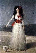 Francisco de Goya White Duchess oil on canvas